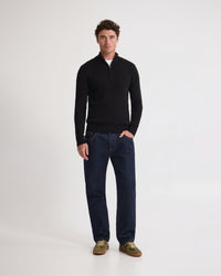 Robert Zip Neck Knit Pullover