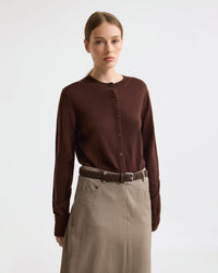 Lottie Merino Cardigan WOMENS KNITWEAR