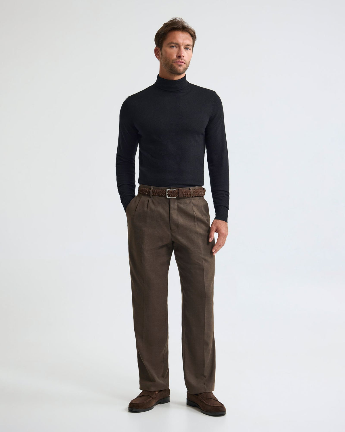 Aaron Turtle Neck Merino Pullover MENS KNITWEAR