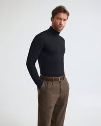 Aaron Turtle Neck Merino Pullover MENS KNITWEAR