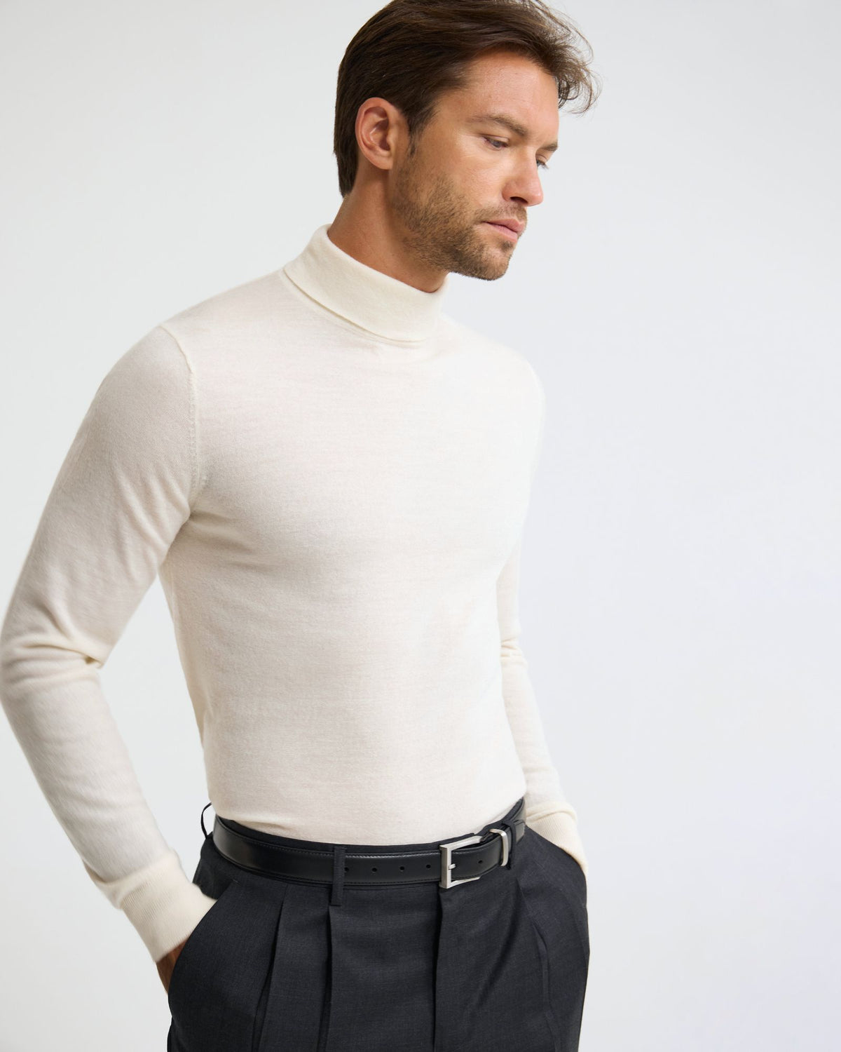 Aaron Turtle Neck Merino Pullover MENS KNITWEAR