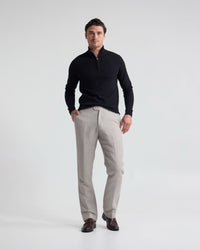 Merino Zip-Neck MENS KNITWEAR
