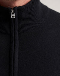 Merino Zip-Neck MENS KNITWEAR