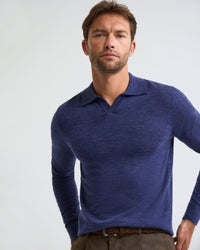 Blair Polo Collar Merino Knit MENS KNITWEAR