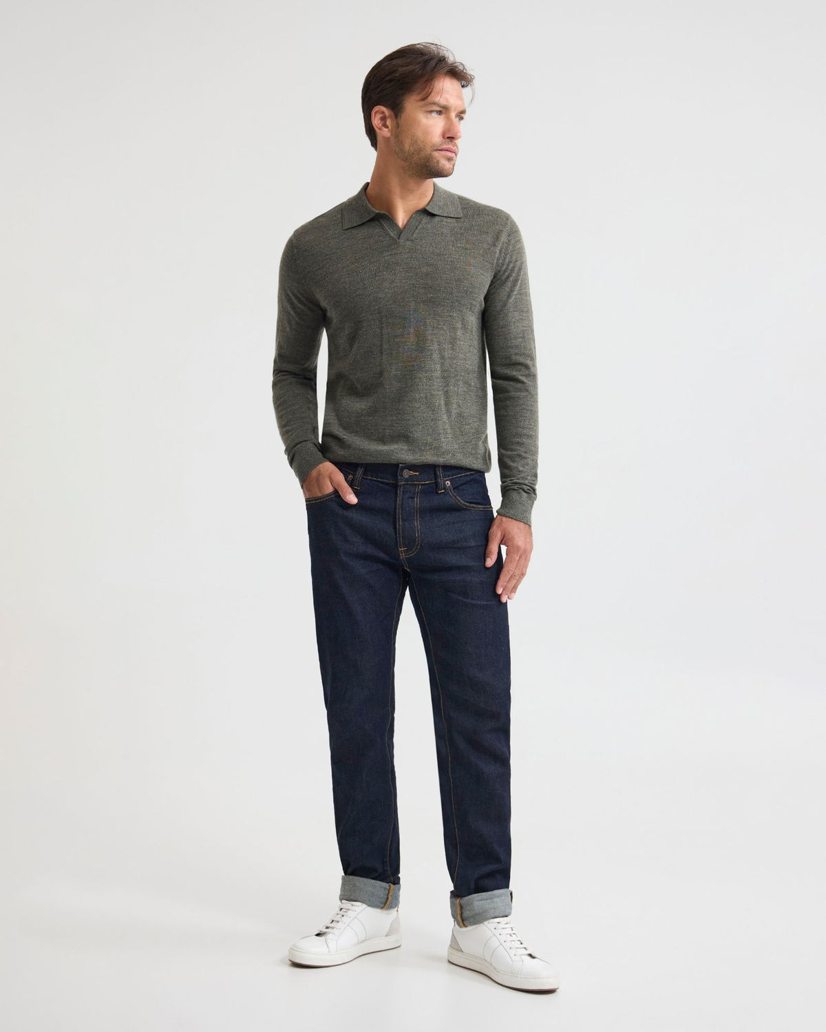 Blair Polo Collar Merino Knit MENS KNITWEAR
