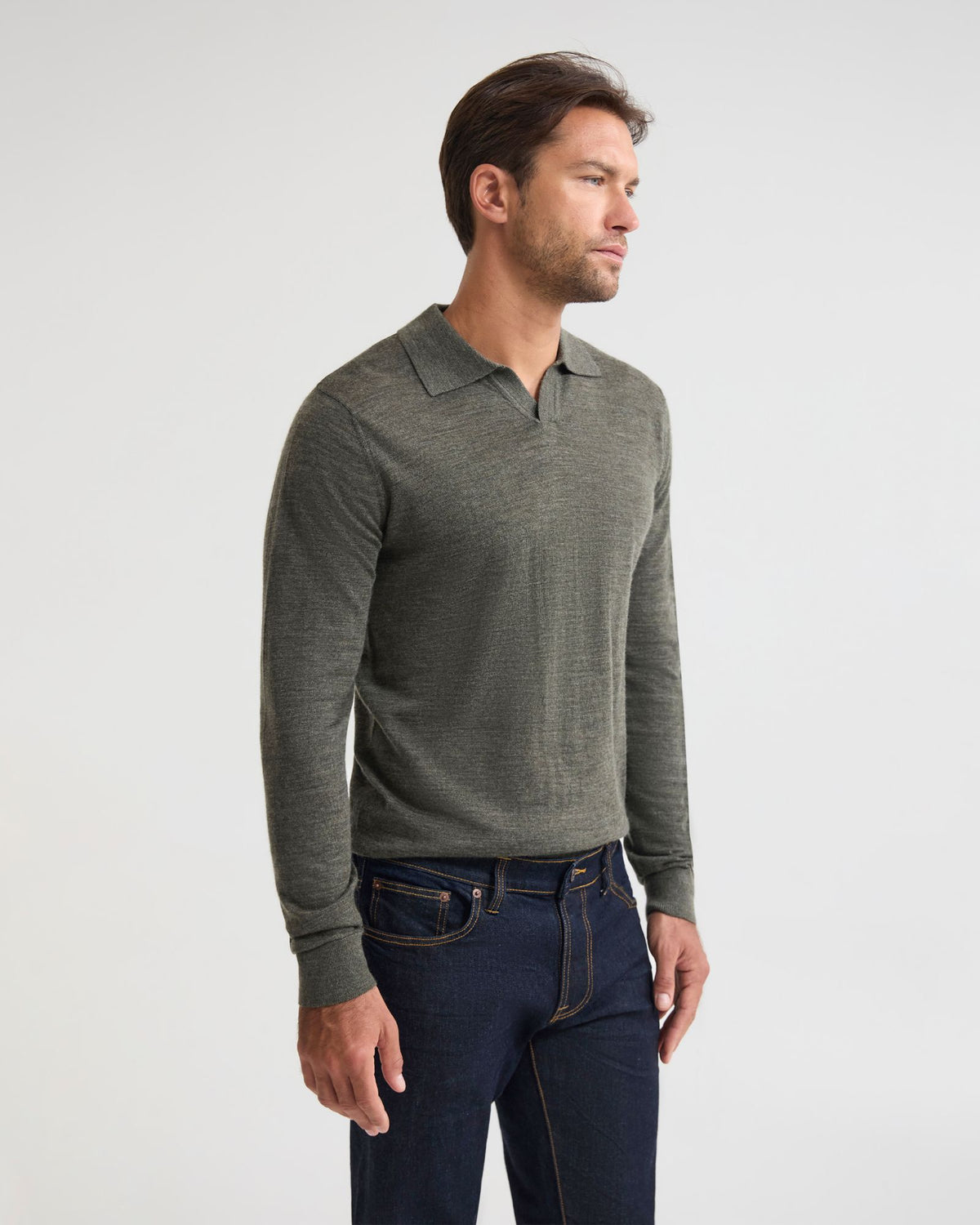Blair Polo Collar Merino Knit MENS KNITWEAR