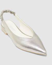 MARGIE SLING BACK FLAT WOMENS SHOES