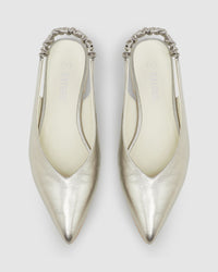 MARGIE SLING BACK FLAT WOMENS SHOES