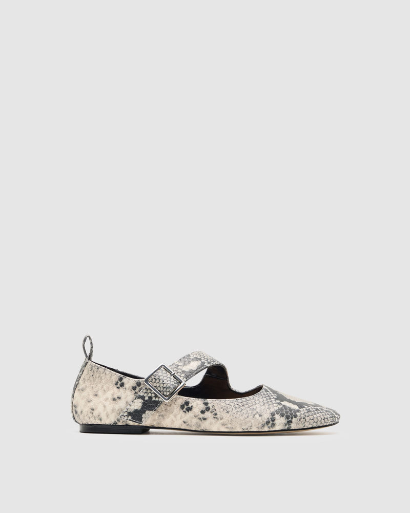 Florentine Cross Strap Ballet WOMENS SHOES