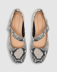 Florentine Cross Strap Ballet WOMENS SHOES