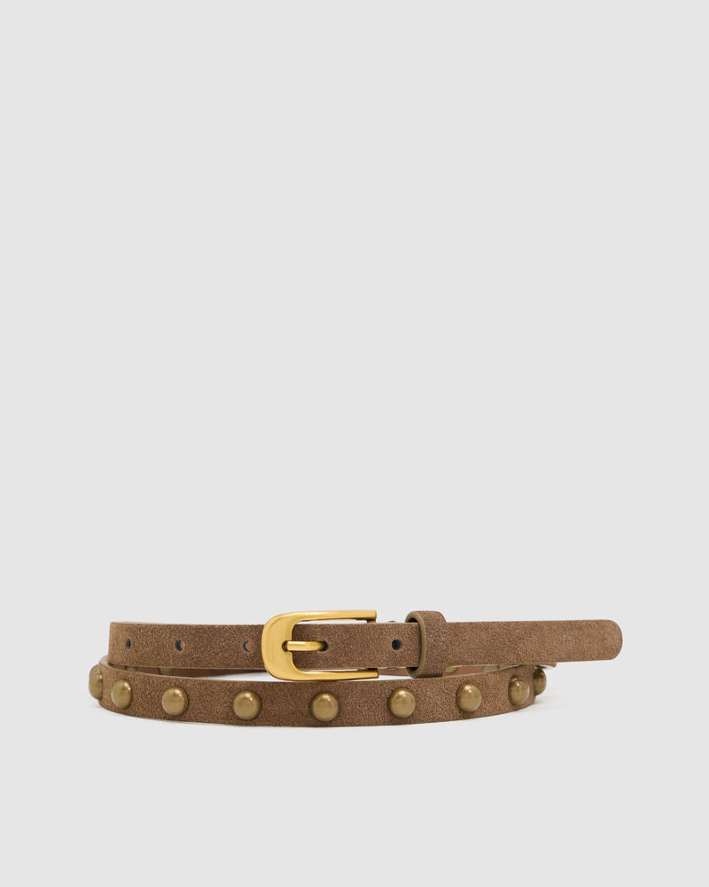 Gloria Skinny Stud Belt WOMENS ACCESSORIES