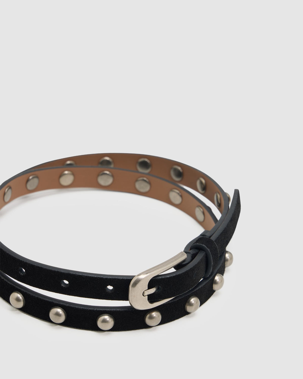 Gloria Skinny Stud Belt WOMENS ACCESSORIES