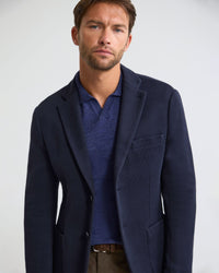 Antonio Cotton Knitted Blazer MENS JACKETS AND COATS