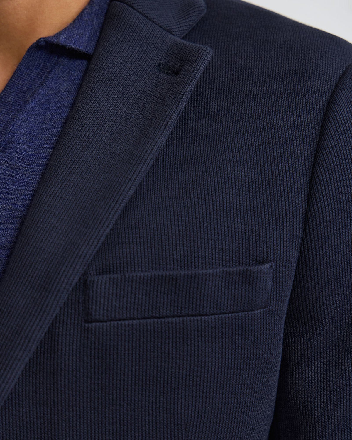 Antonio Cotton Knitted Blazer MENS JACKETS AND COATS