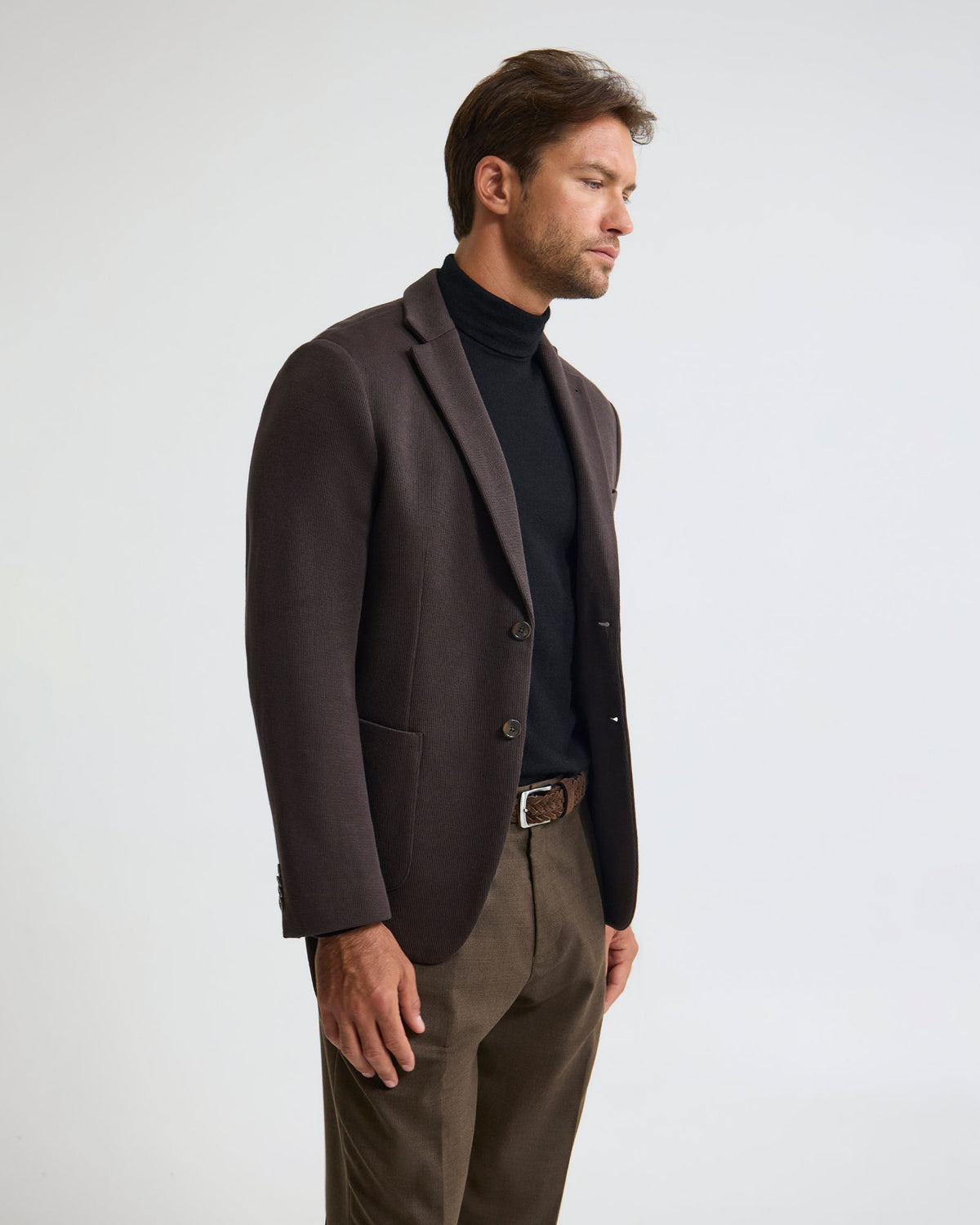 Antonio Cotton Knitted Blazer MENS JACKETS AND COATS