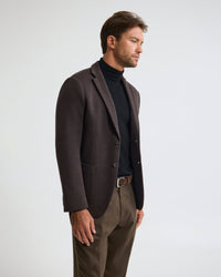 Antonio Cotton Knitted Blazer MENS JACKETS AND COATS