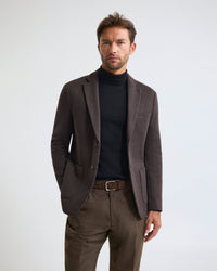 Antonio Cotton Knitted Blazer MENS JACKETS AND COATS