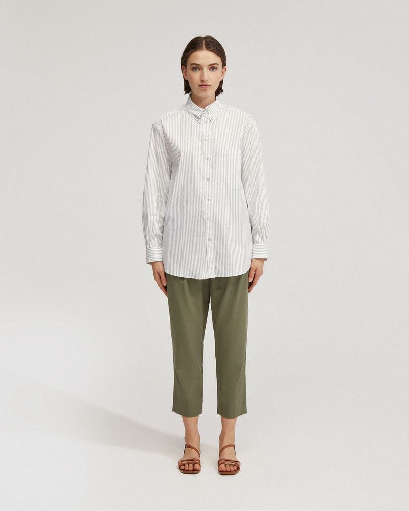 VICKY STRIPED SHIRT WOMENS SHIRTS