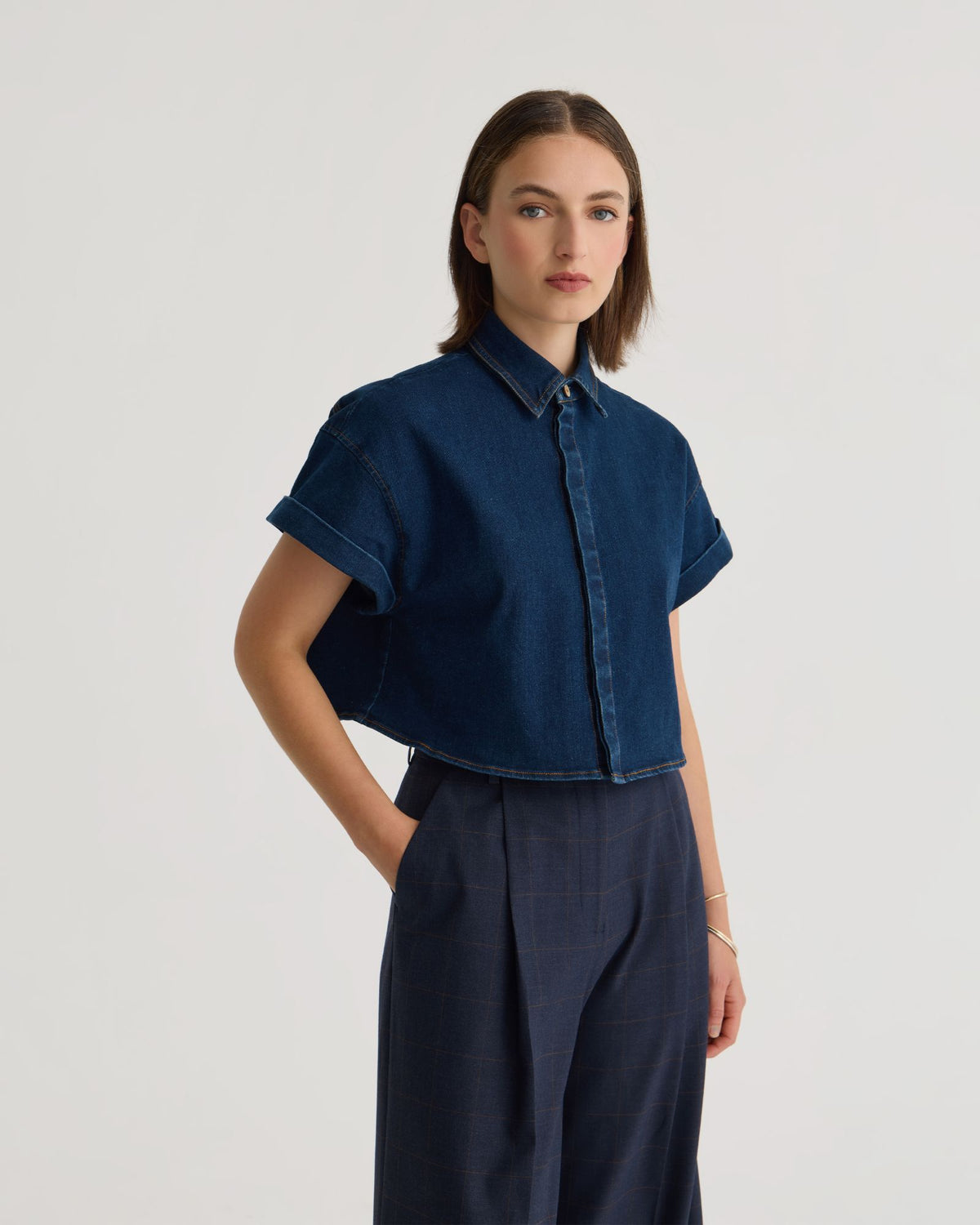 Lottie Denim Shirt WOMENS TOPS
