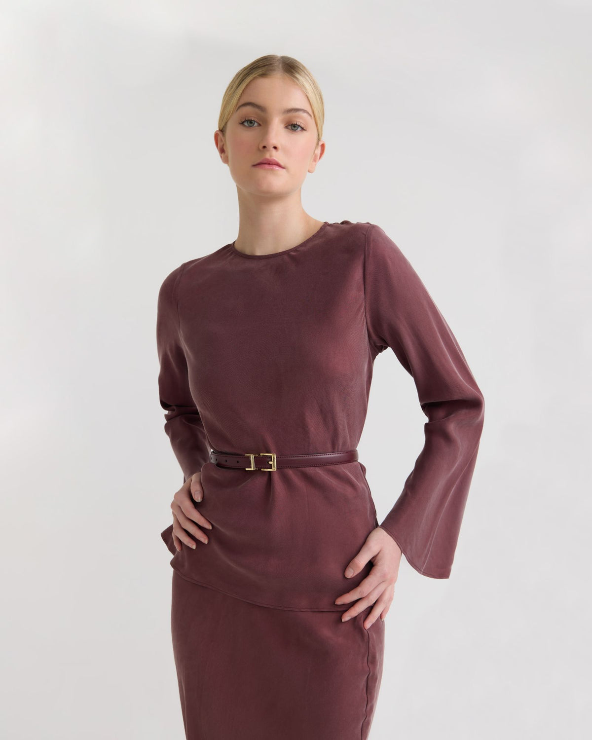 Madeline Cupro Top WOMENS TOPS