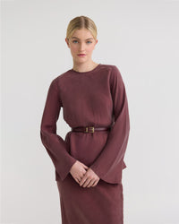 Madeline Cupro Top WOMENS TOPS