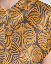 Fleur Printed Twill Dress WOMENS DRESSES