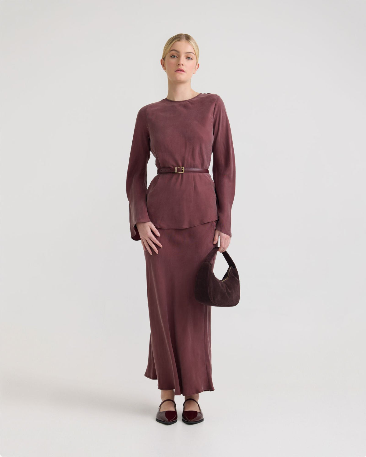 Lucinda Cupro Skirt WOMENS SKIRTS