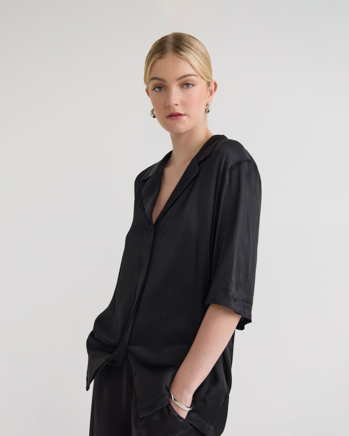 Cleary Fluid Shirt - Available ~ 1-2 weeks WOMENS TOPS