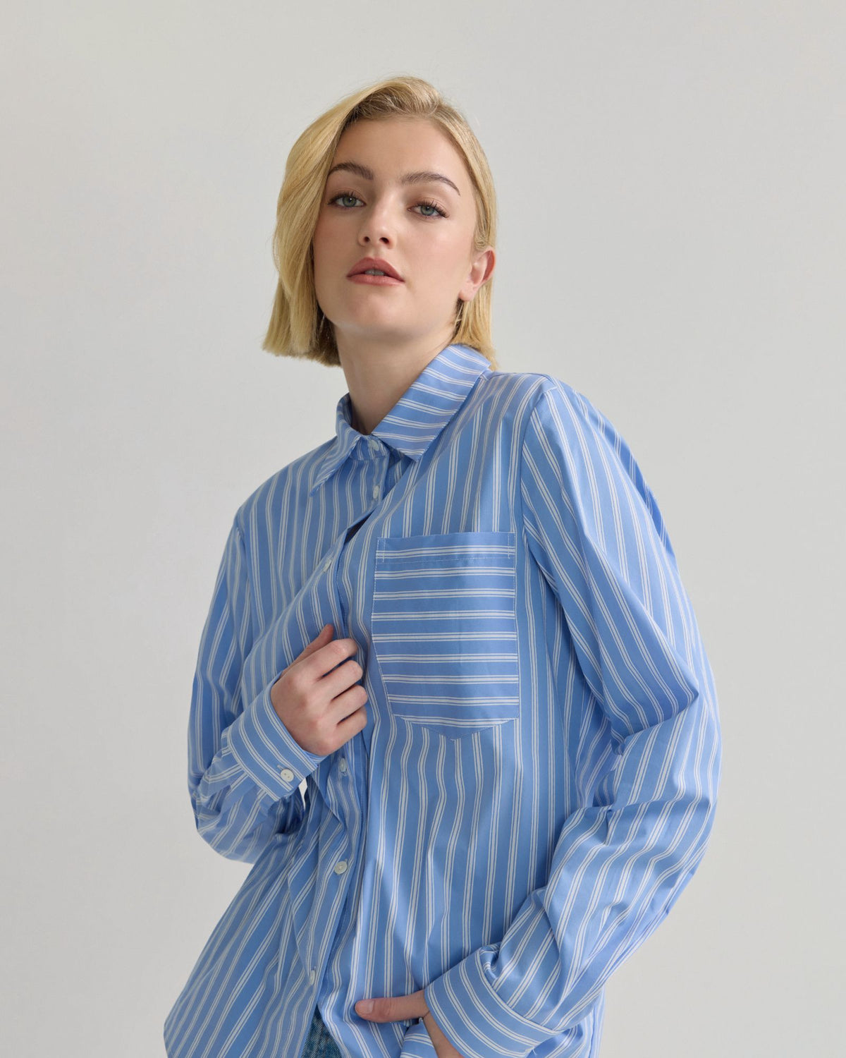 Mia Strech Cotton Shirt WOMENS SHIRTS