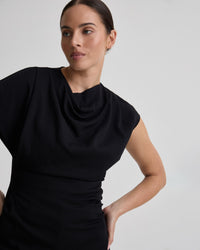 LILY STRETCH STRUCTURED TOP WOMENS TOPS