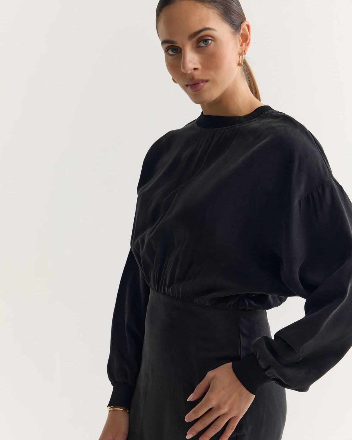 Georgina Cupro Dress WOMENS DRESSES