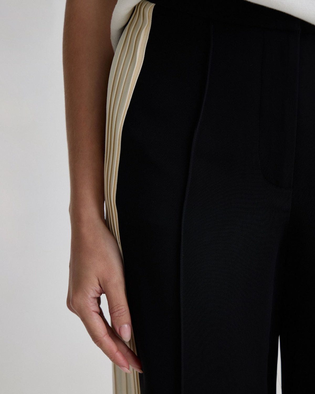 Ines Contrast Panel Pants WOMENS PANTS