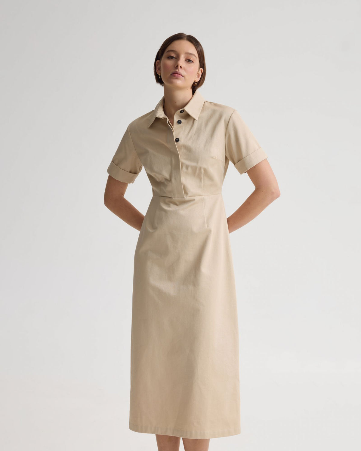 Megan Cotton Safari Dress WOMENS DRESSES