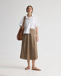 Harlow Snap Midi Skirt WOMENS DRESSES