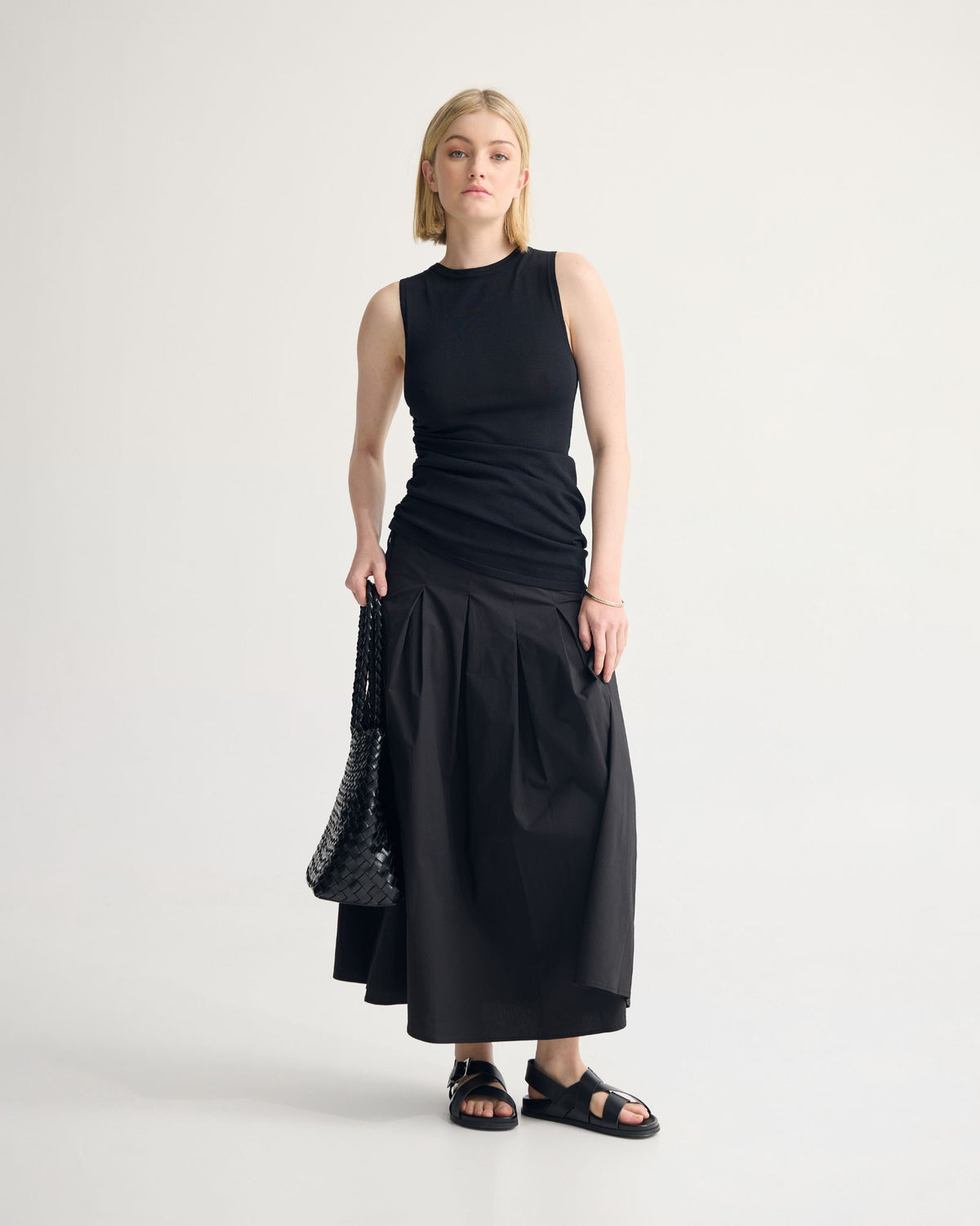 Jess Cotton Maxi Skirt WOMENS SKIRTS