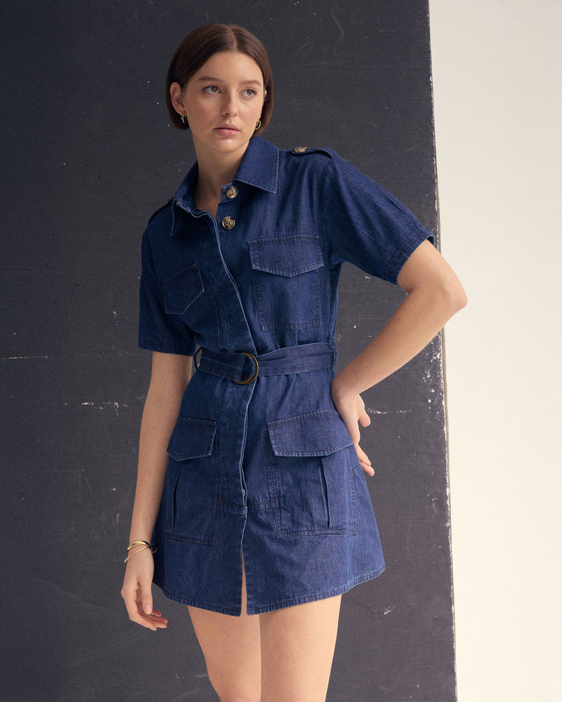 Alda Safari Dress WOMENS DRESSES