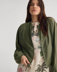 Cindy Unlined Bomber Jacket WOMENS SUITS JKTS COATS