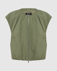 Katie Sleevless Bomber Jacket WOMENS SUITS JKTS COATS