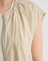 Katie Sleevless Bomber Jacket WOMENS SUITS JKTS COATS