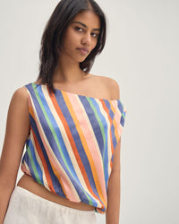 Sandy Striped Top
