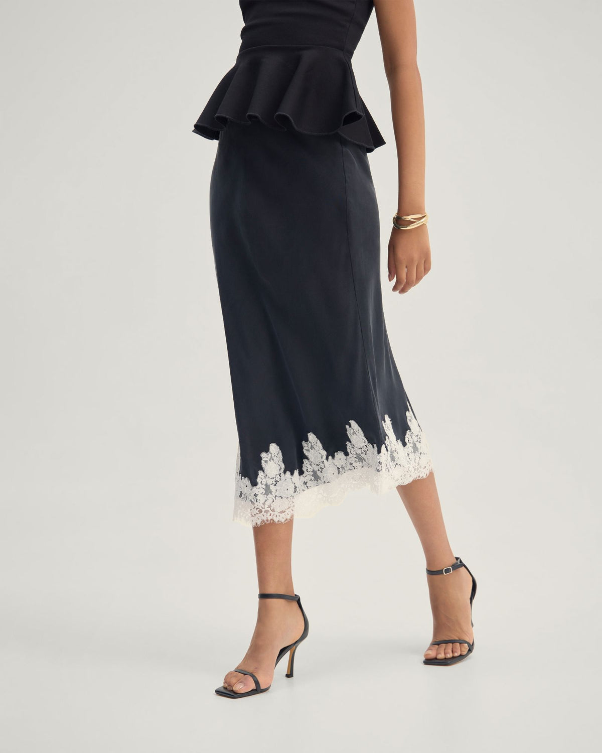 Frieda Lace Trim Skirt