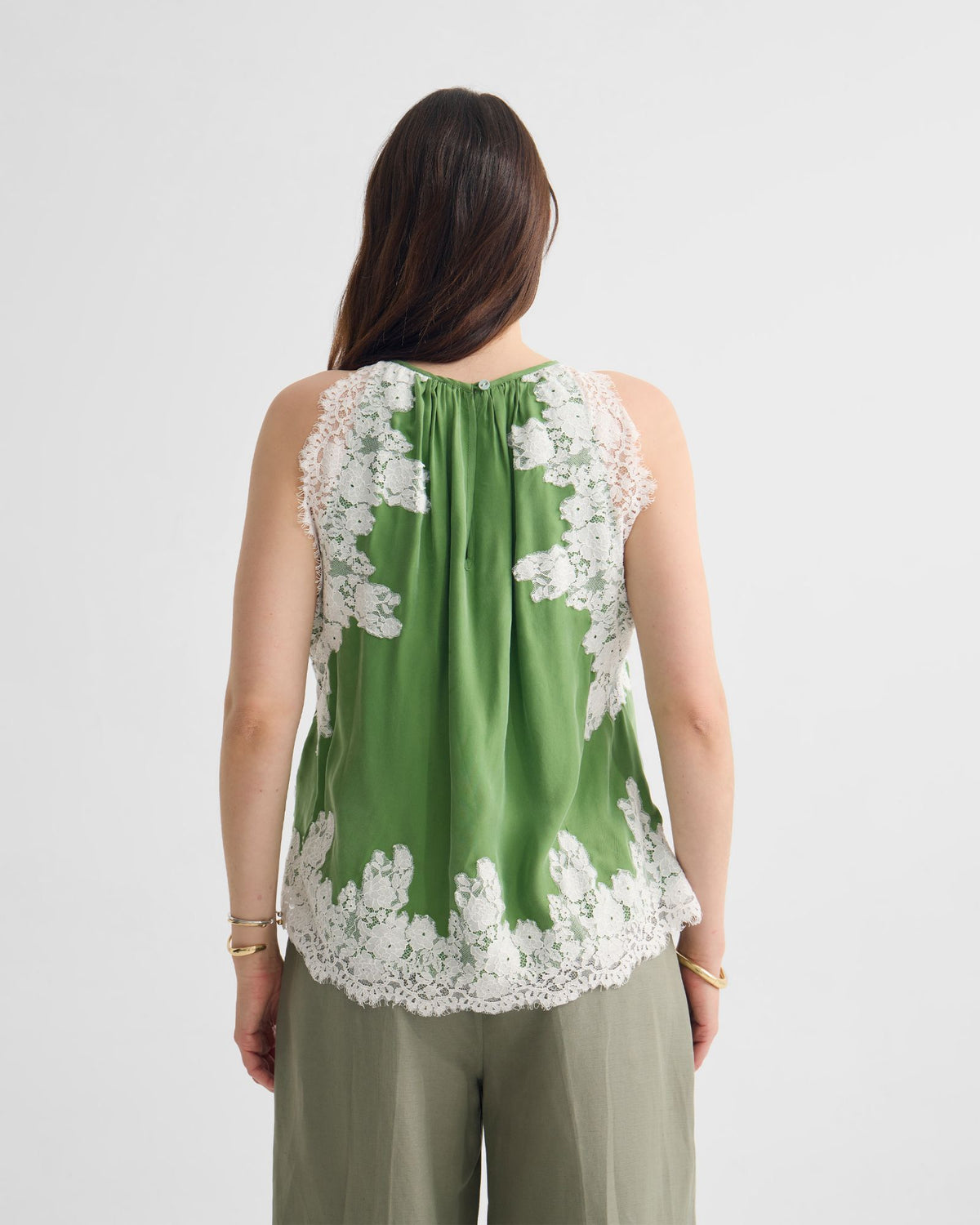 Phoebe Lace Trim Top WOMENS TOPS