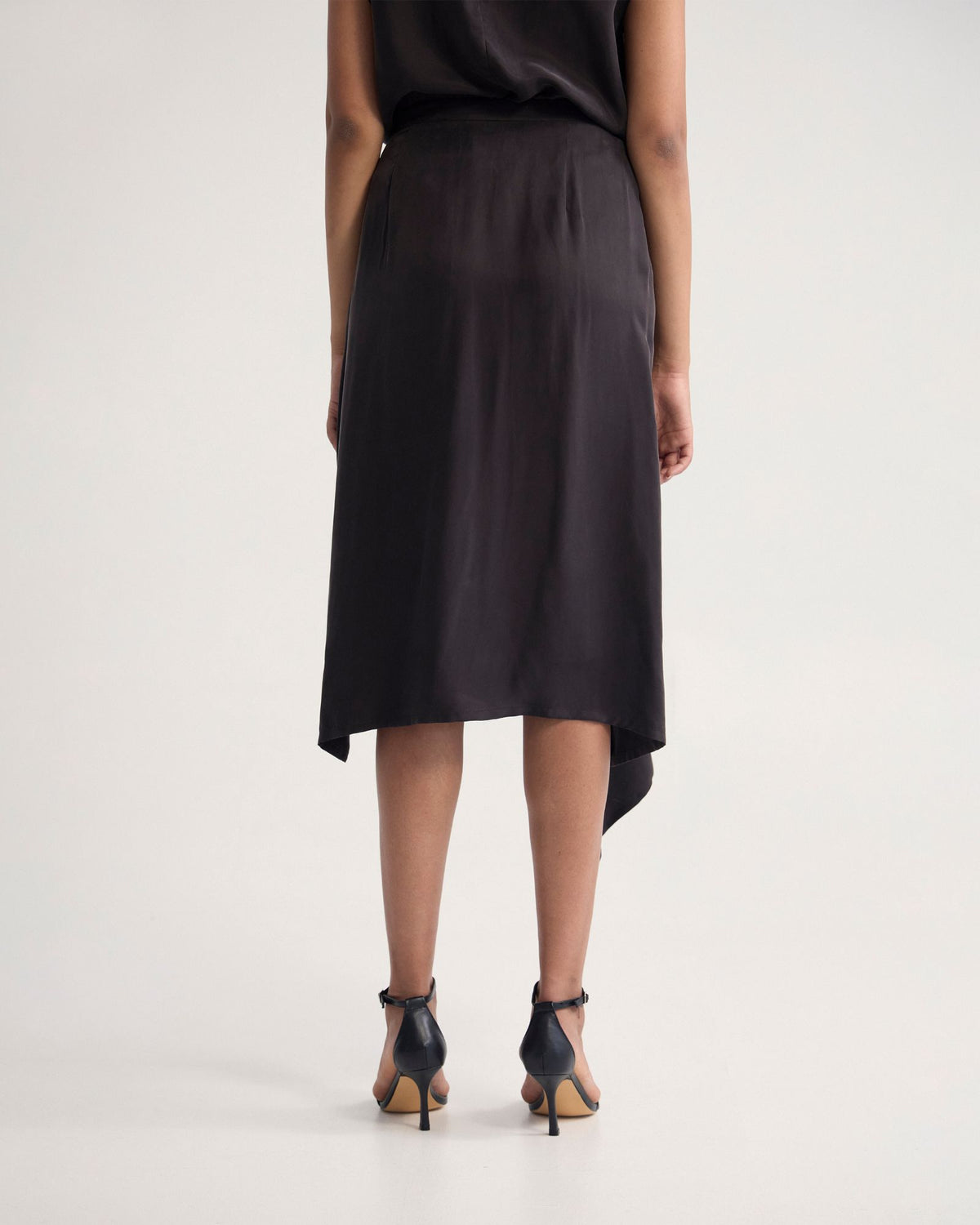 Ronja Cupro Draped Skirt WOMENS SKIRTS