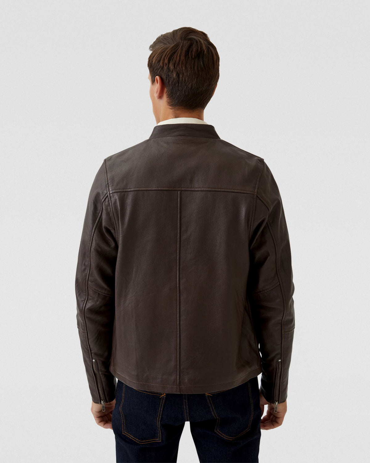 NOAH LEATHER JACKET MENS JACKETS AND COATS