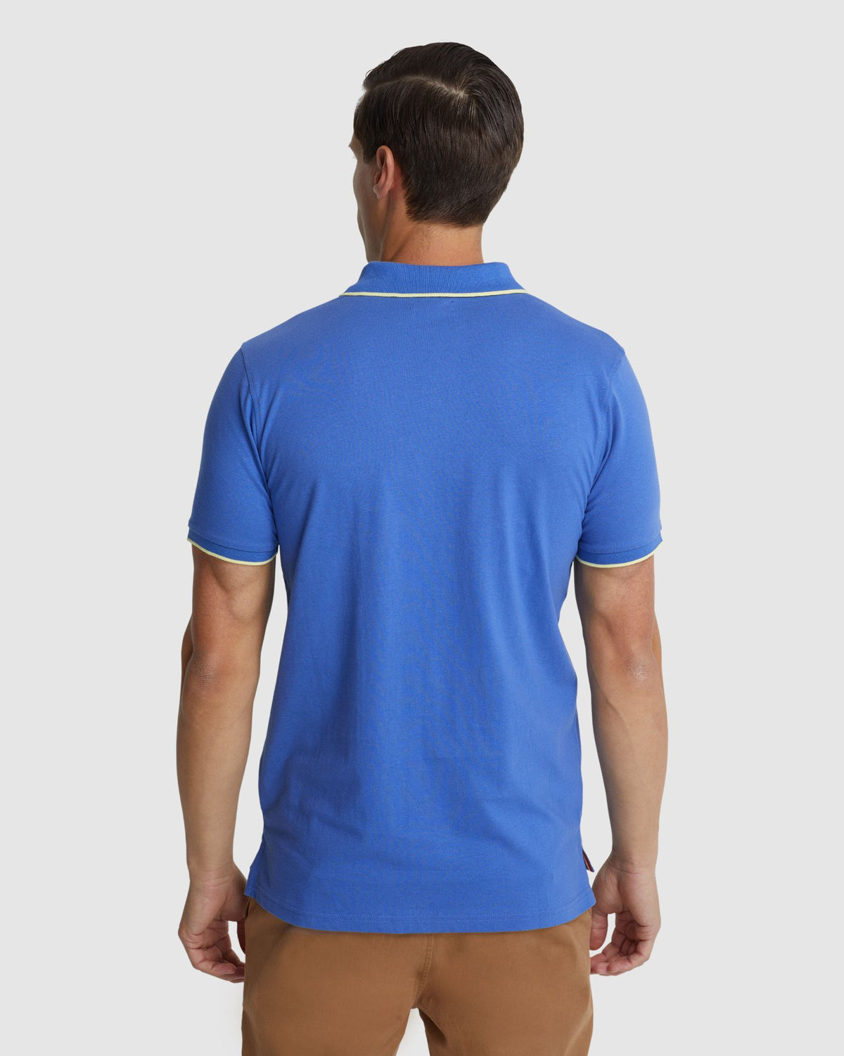 HENRY JERSEY TIPPING POLO MENS KNITS
