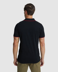 HENRY JERSEY TIPPING POLO MENS KNITS