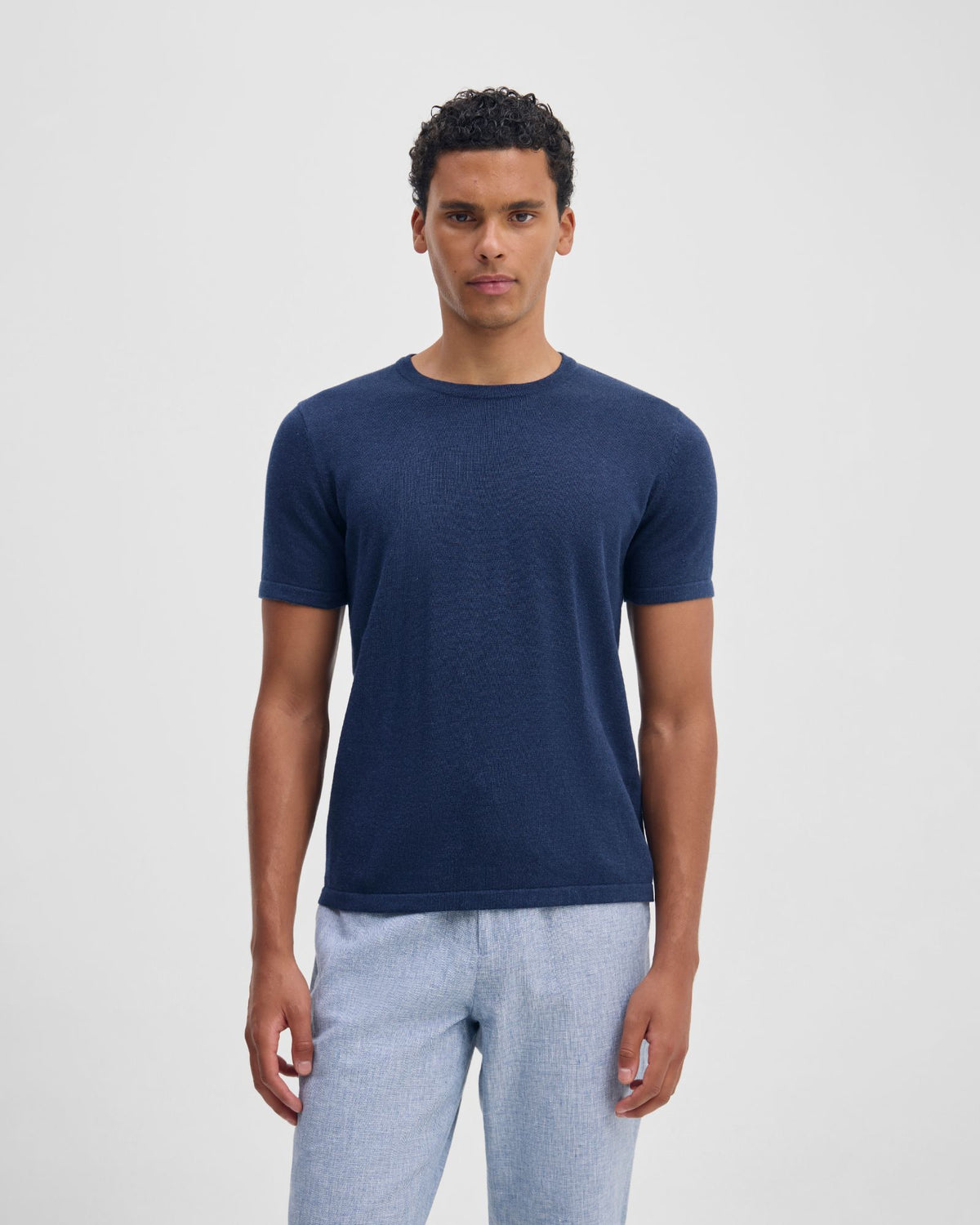 Theo Knitted T Shirt MENS KNITWEAR