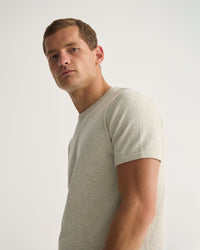 Theo Knitted T Shirt MENS KNITWEAR