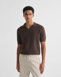 Corbin Knitted Polo MENS KNITWEAR