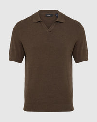 Corbin Knitted Polo MENS KNITWEAR